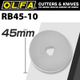OLFA Blades Rotary Rb45-10 10/pack 45mm